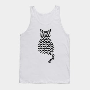 black cat Tank Top